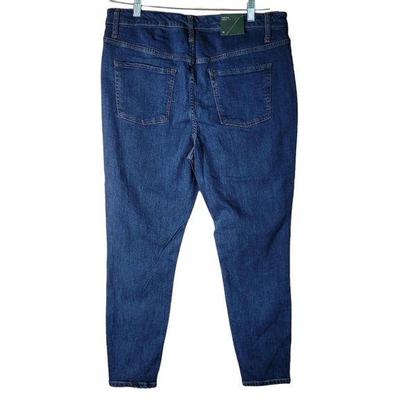 Wild Fable Blue Denim Sparkle Jeans Women Size 16 - Picture 2 of 10